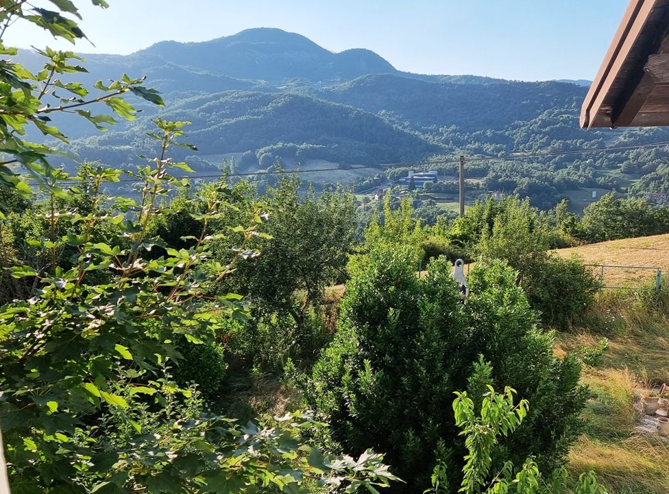 vista casa in montagna Corniglio
