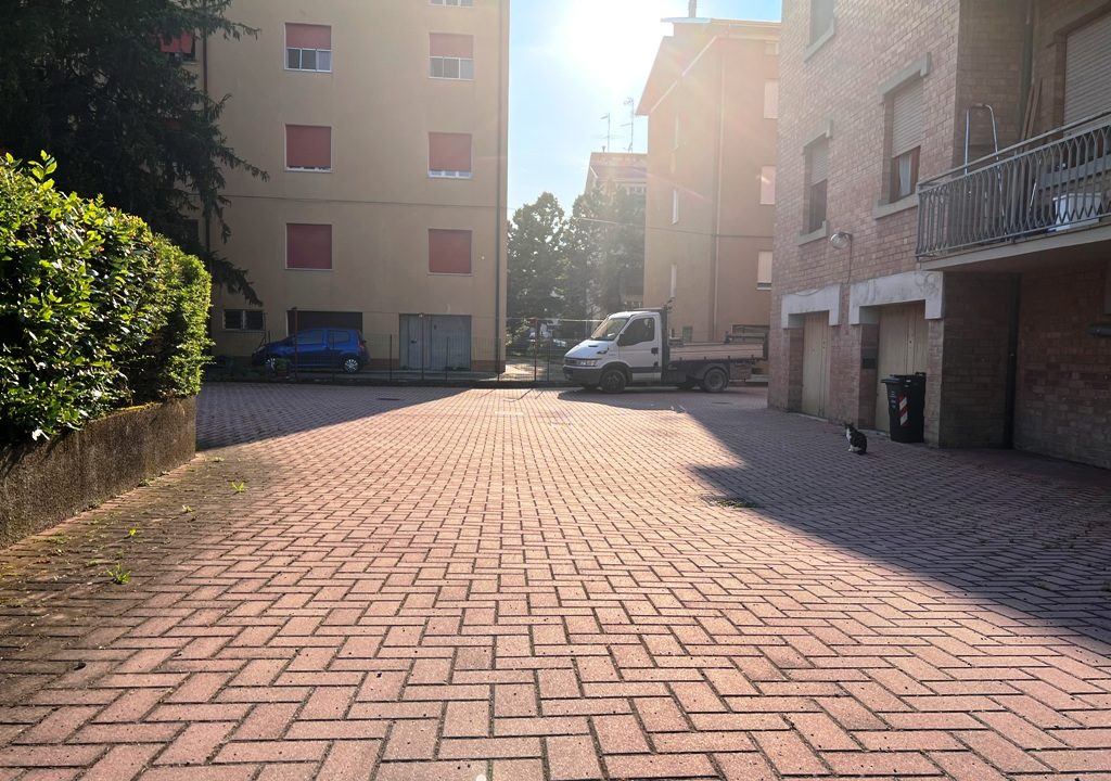 cortile appartamento Colorno
