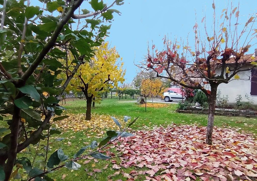 giardino casa con giardino Casale di Mezzani