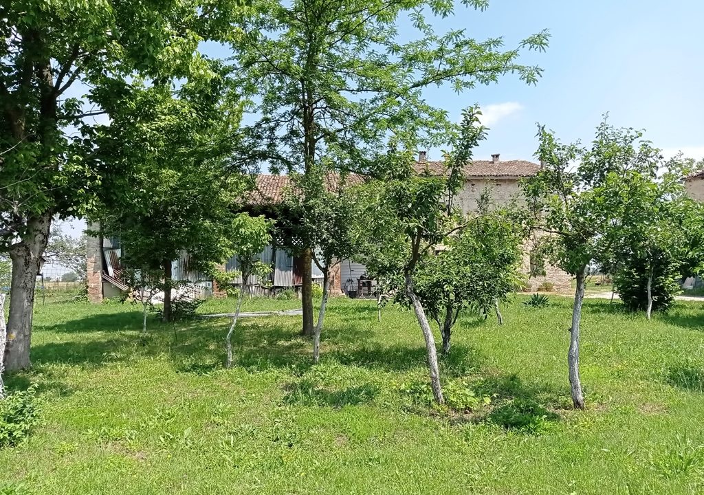 giardino casa da ristrutturare Parma nord