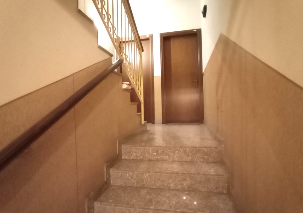 scala appartamento con giardino Casale di Mezzani
