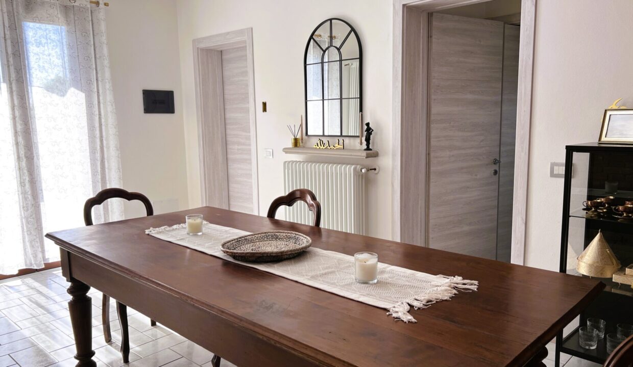 sala da pranzo casa semindipendente Coltaro
