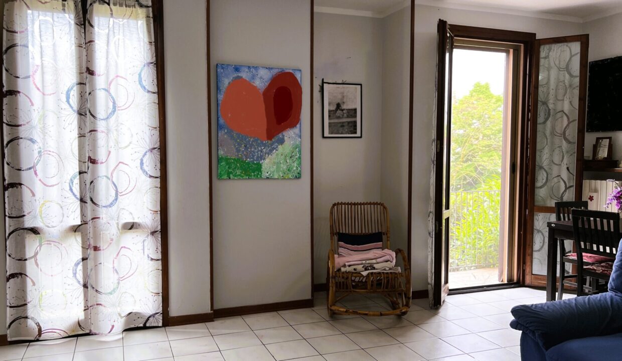 soggiorno casa a schiera Colorno