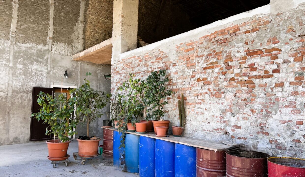 portico rustico da ristrutturare Rivarolo di Torrile