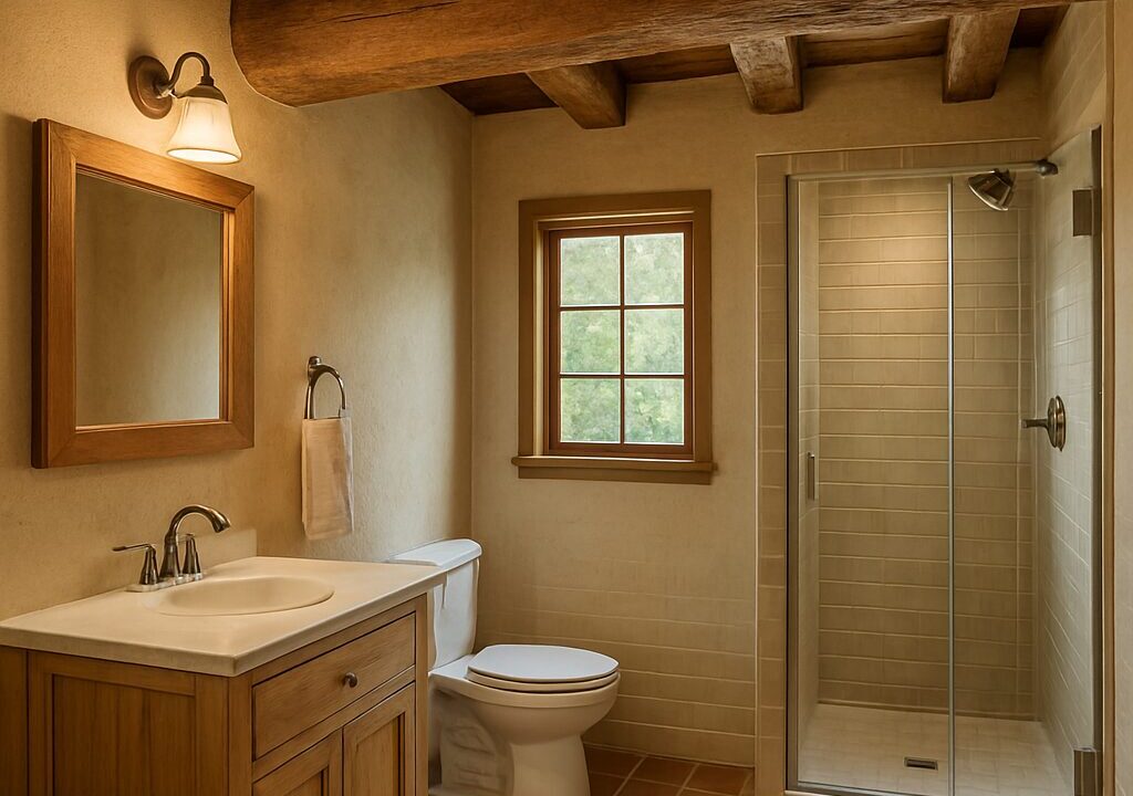 bagno piano terra progetto casa da ristrutturare vicinanze Colorno