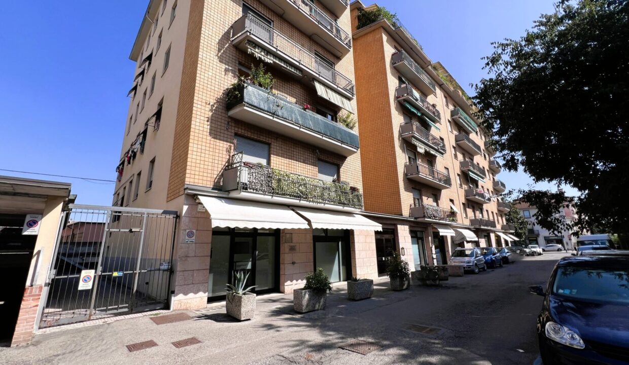 facciata appartamento con 3 camere Parma
