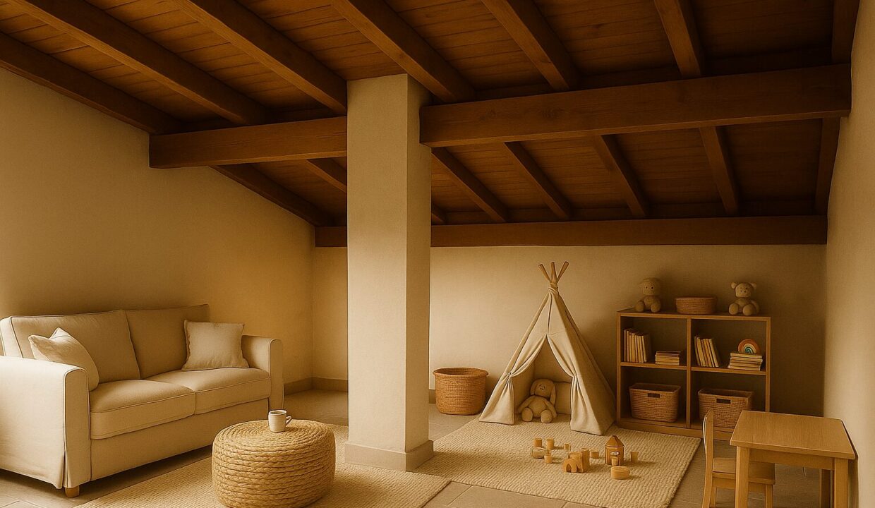 mansarda progetto casa da ristrutturare vicinanze Colorno