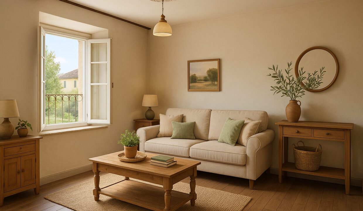 soggiorno progetto casa da ristrutturare vicinanze Colorno