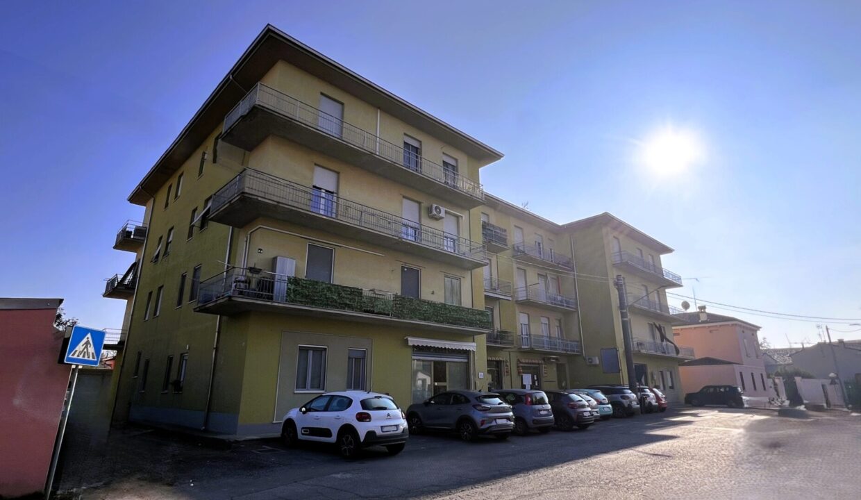 facciata appartamento ristrutturato vicinanze Casalmaggiore