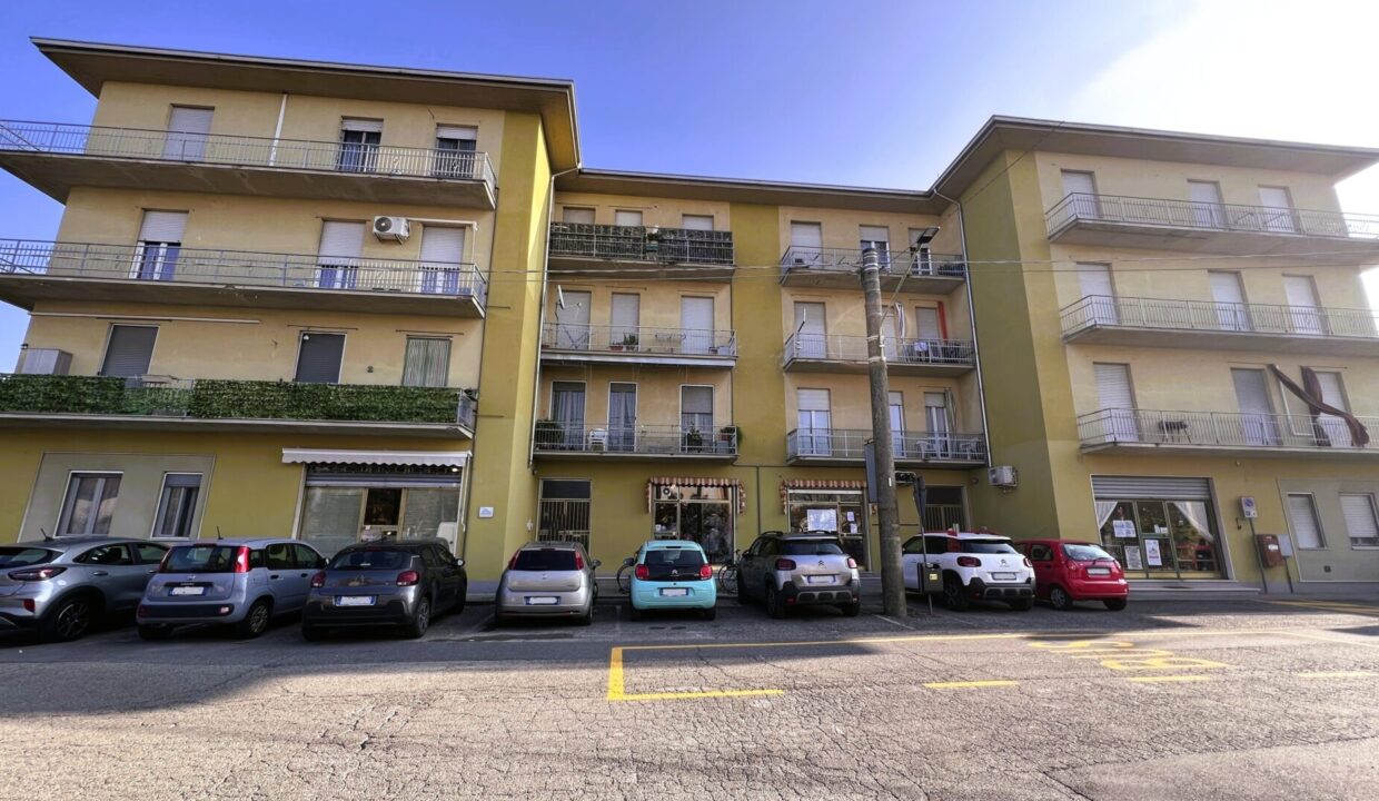 facciata appartamento ristrutturato vicinanze Casalmaggiore