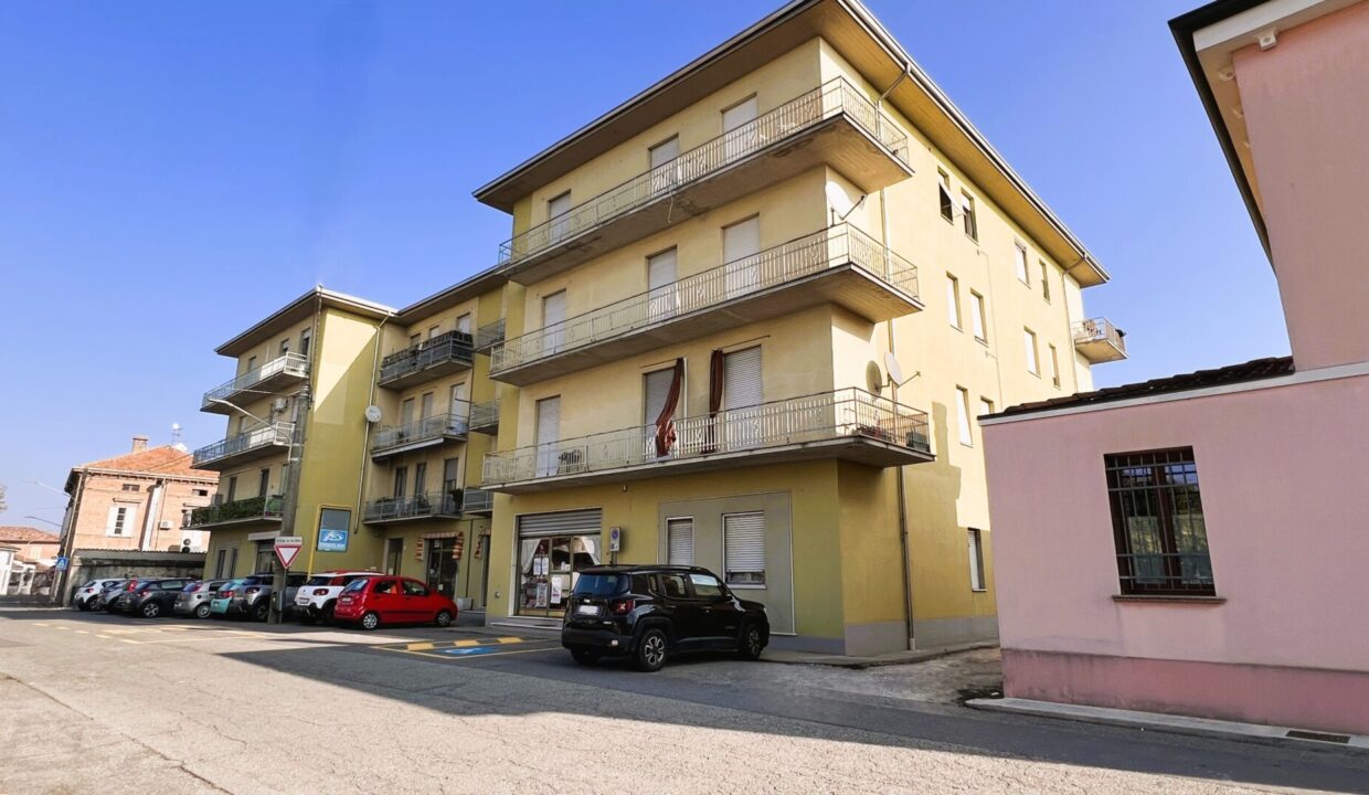 facciata appartamento ristrutturato vicinanze Casalmaggiore