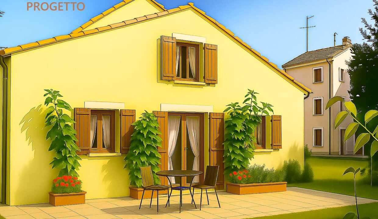 progetto rustico da ristrutturare Coltaro