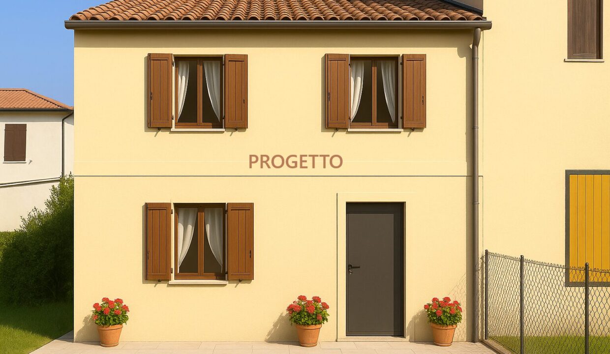 progetto rustico da ristrutturare Coltaro