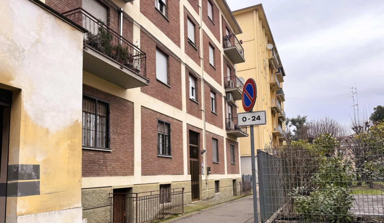 facciata appartamento zona via Venezia