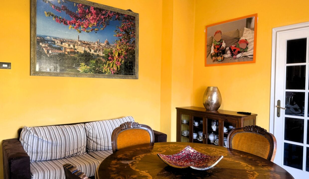 sala da pranzo bifamiliare Sissa campagna