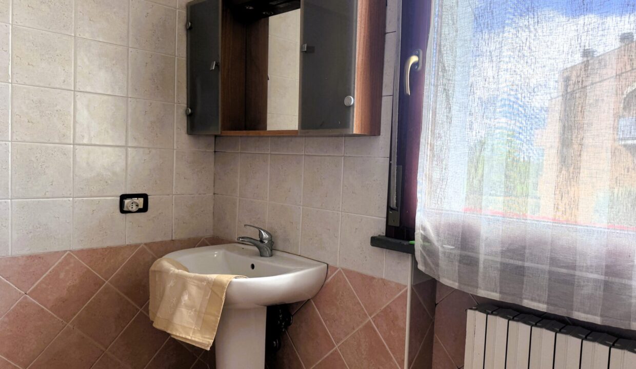 bagno appartamento con giardino Colorno