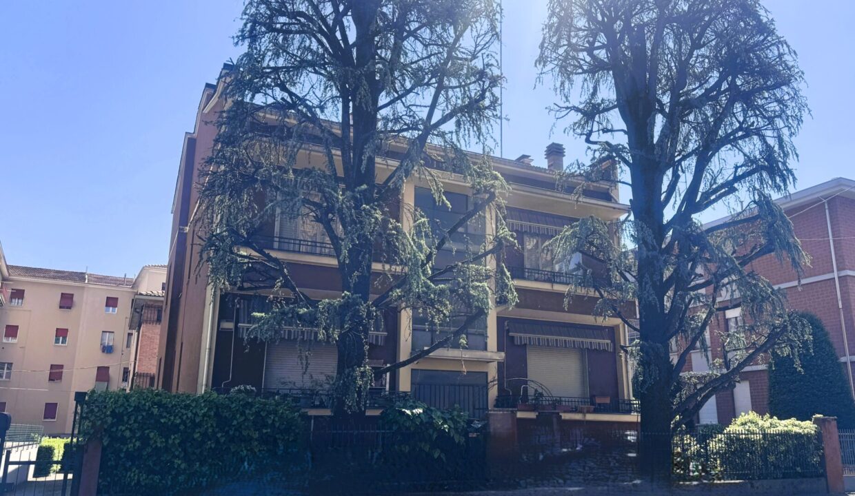 facciata appartamento in trifamiliare Parma zona Montanara