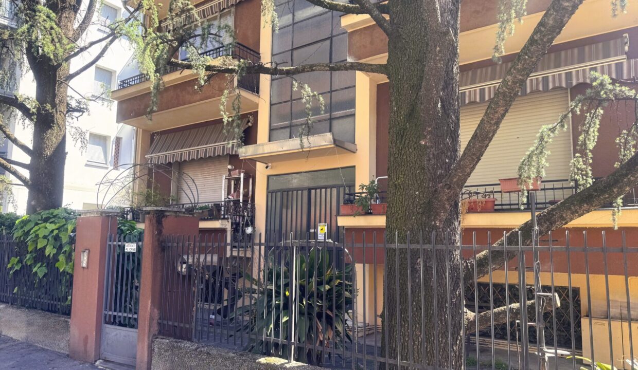 facciata appartamento in trifamiliare Parma zona Montanara