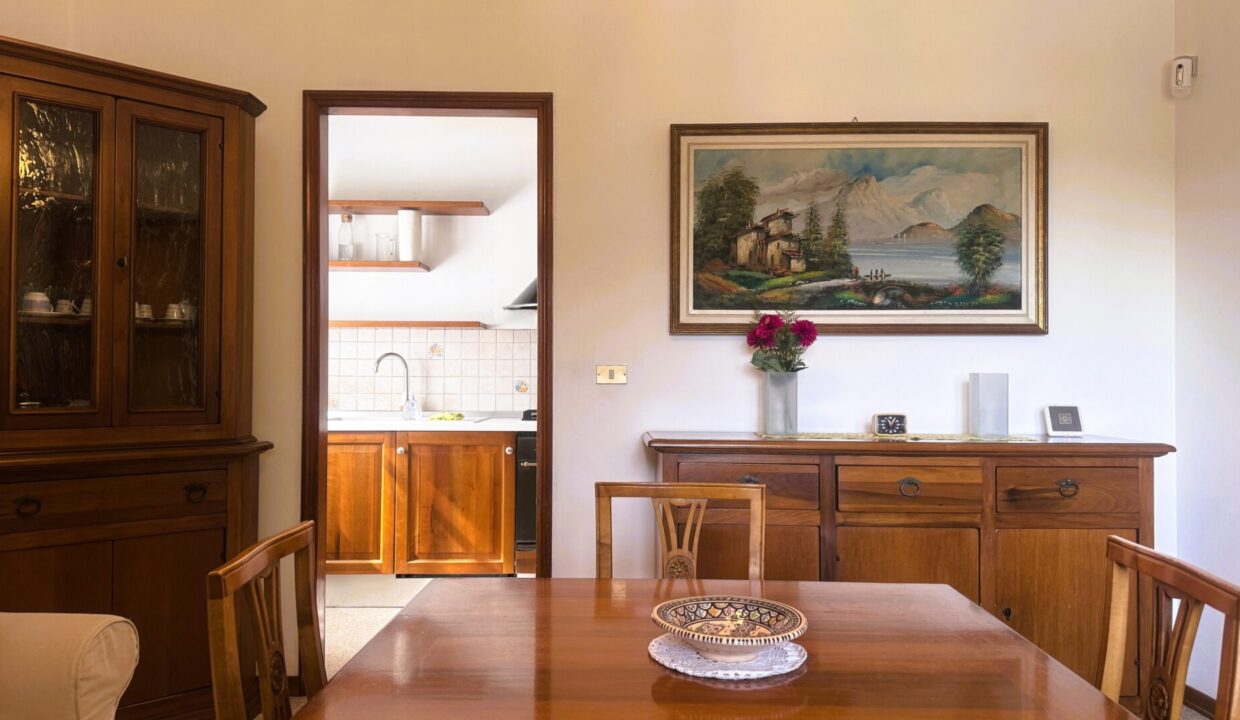 sala da pranzo villetta indipendente con giardino Colorno