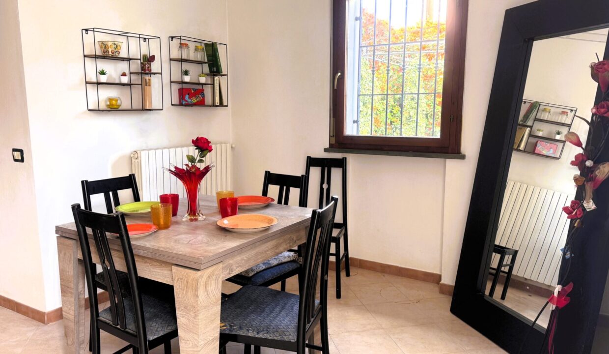 soggiorno appartamento con giardino Colorno