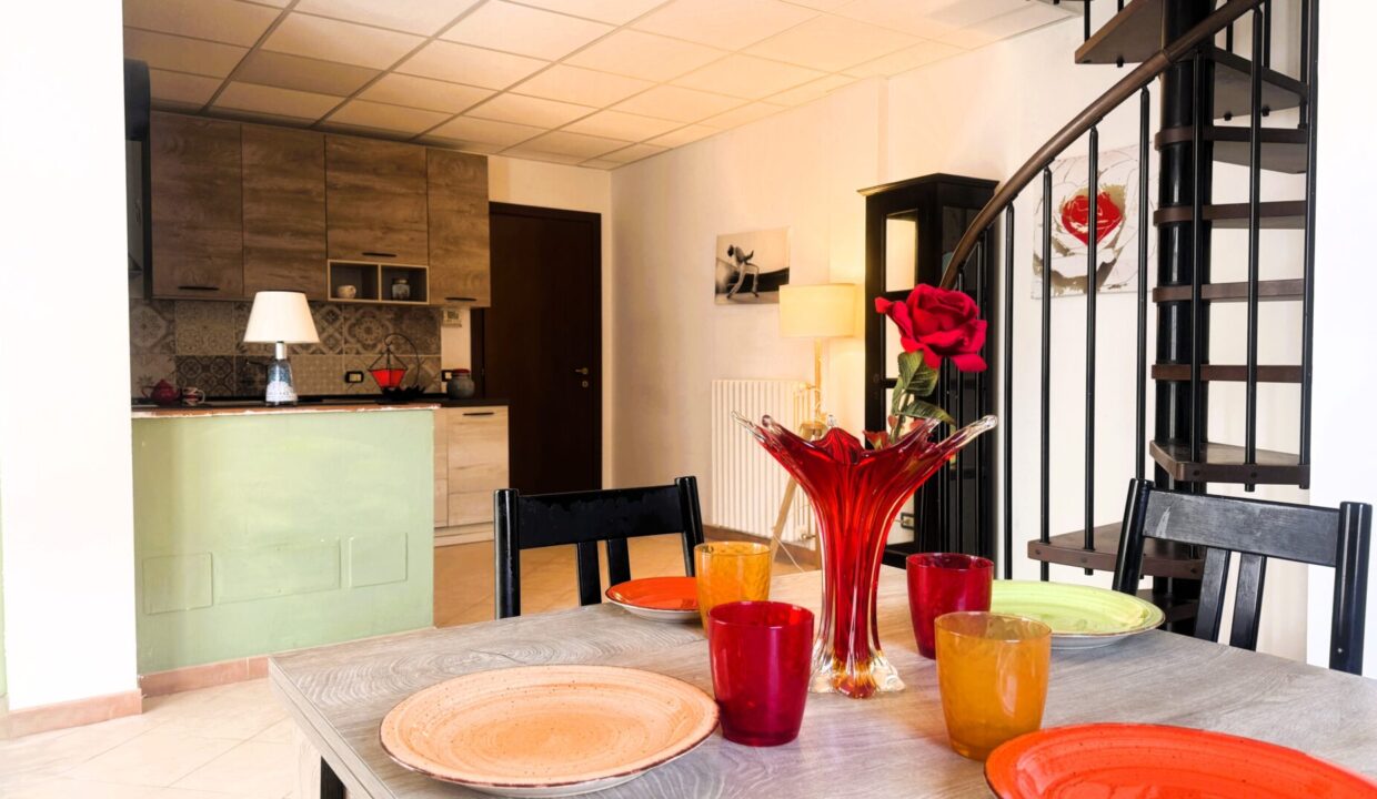 soggiorno appartamento con giardino Colorno