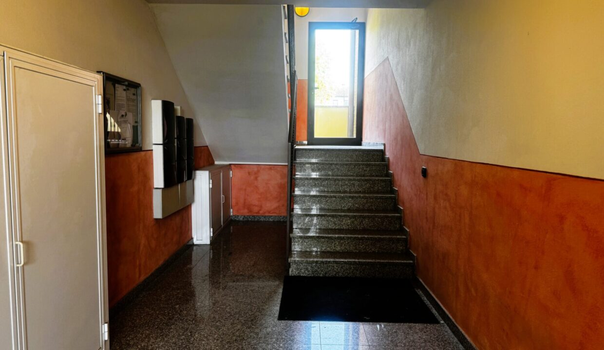 zona comune appartamento con giardino Mezzano Inferiore
