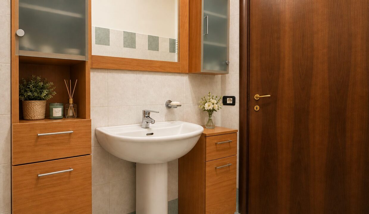 bagno 2°piano villetta a schiera San Secondo campagna