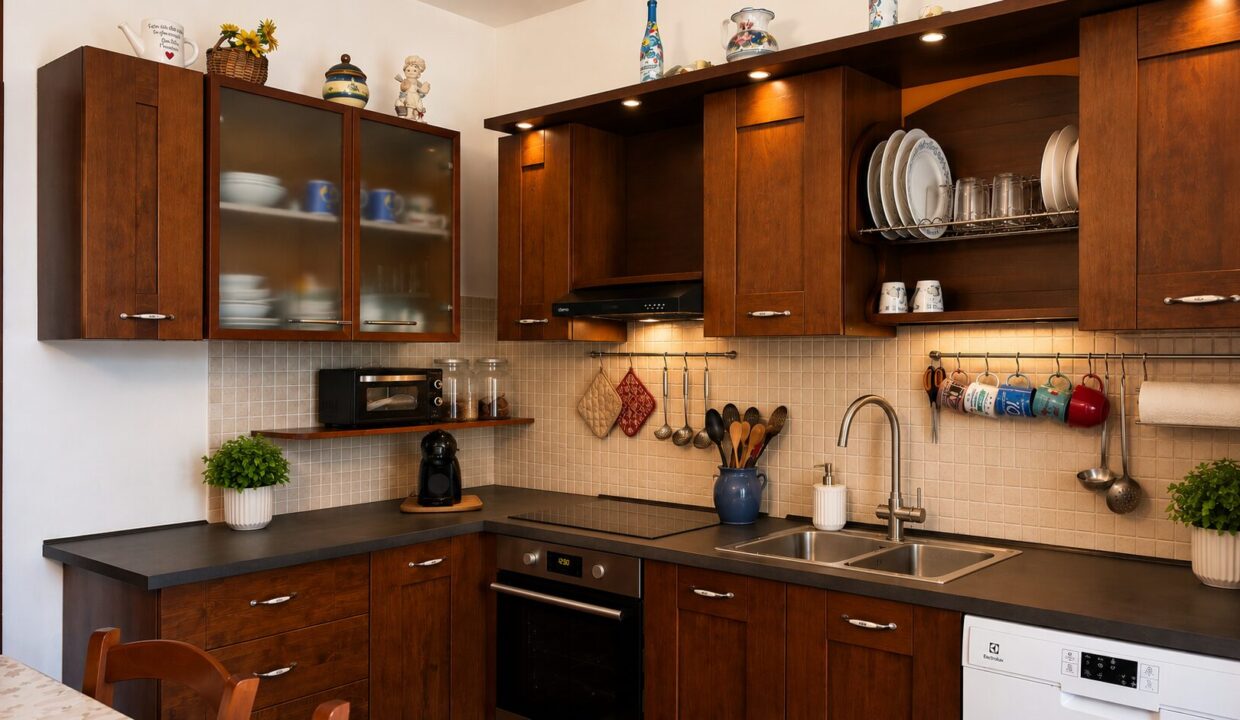cucina villetta a schiera San Secondo campagna