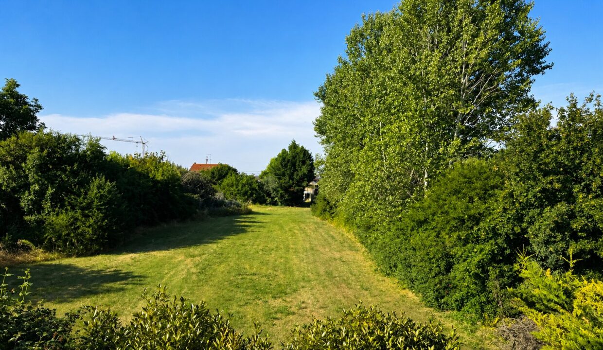 vista  villetta a schiera San Secondo campagna
