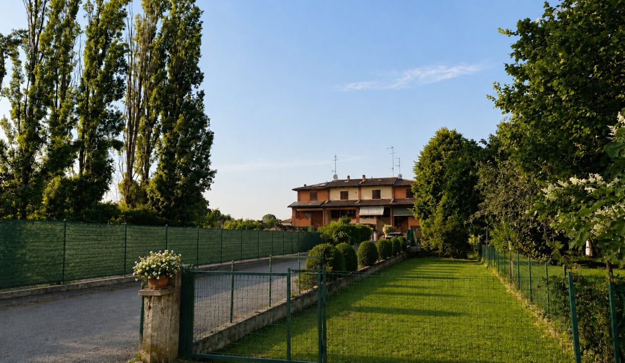 zona villetta a schiera San Secondo campagna